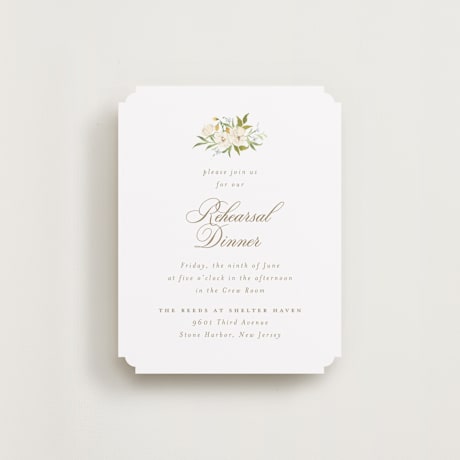 Rehearsal Dinner Cards