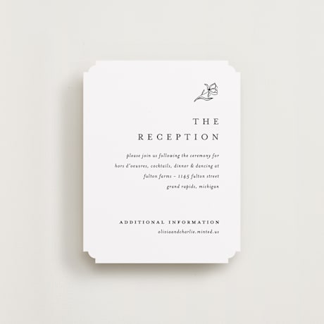 Reception Cards