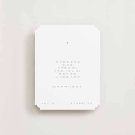 RSVP Online Enclosure Cards