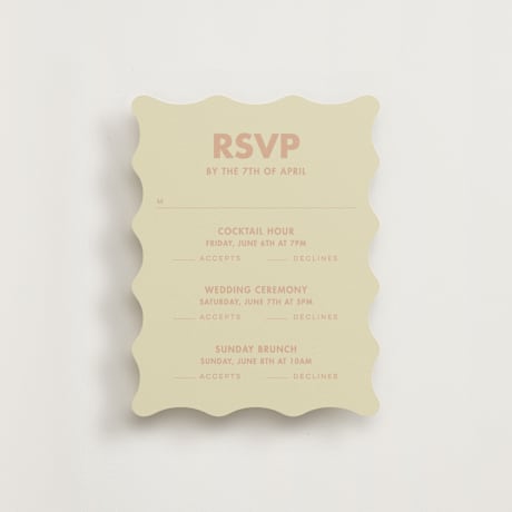 Multi-Event RSVP Cards