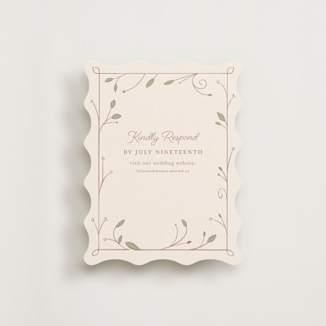 RSVP Online Enclosure Cards