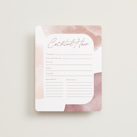 Bridal Shower Insert Cards