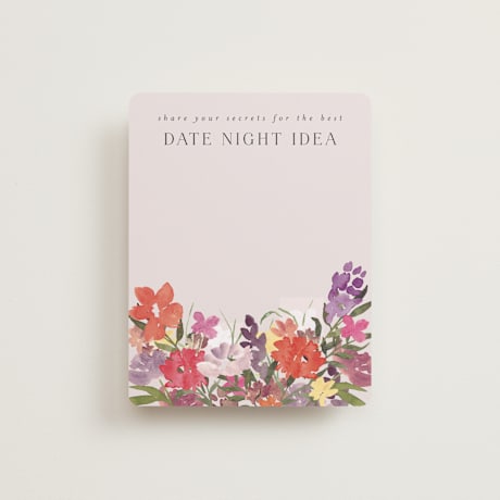 Bridal Shower Insert Cards