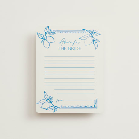 Bridal Shower Insert Cards