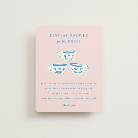 Bridal Shower Insert Cards