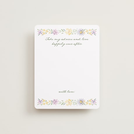 Bridal Shower Insert Cards