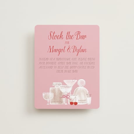 Bridal Shower Insert Cards