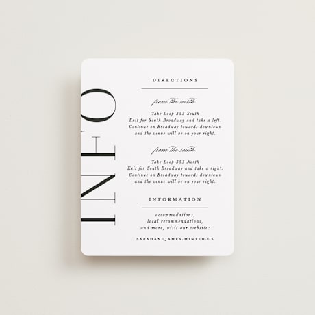 Direction Cards
