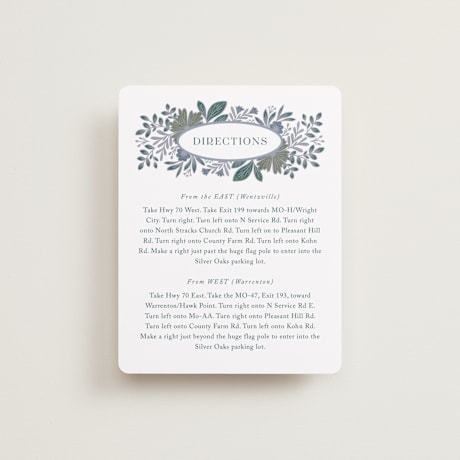 Direction Cards