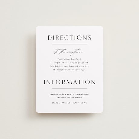 Direction Cards