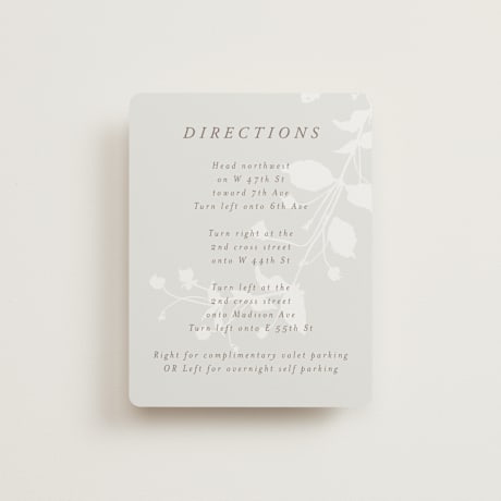 Direction Cards