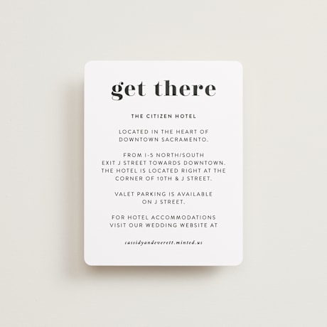 Direction Cards
