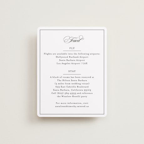 Direction Cards
