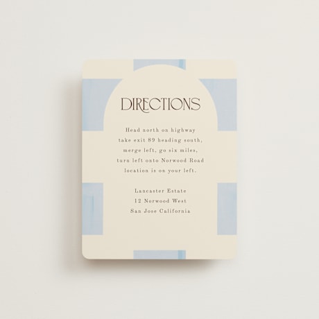Direction Cards