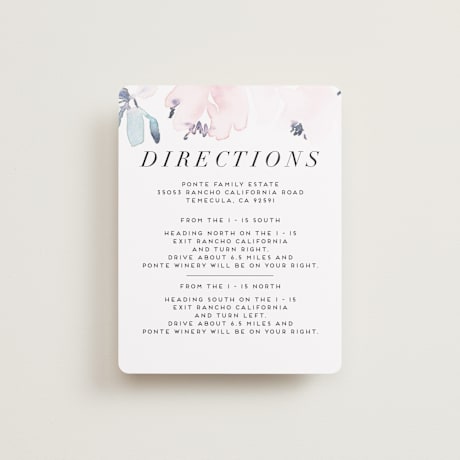Direction Cards