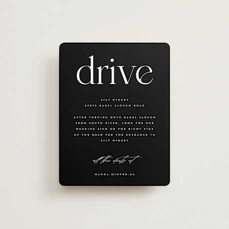 Direction Cards
