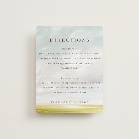 Direction Cards