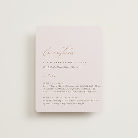 Direction Cards