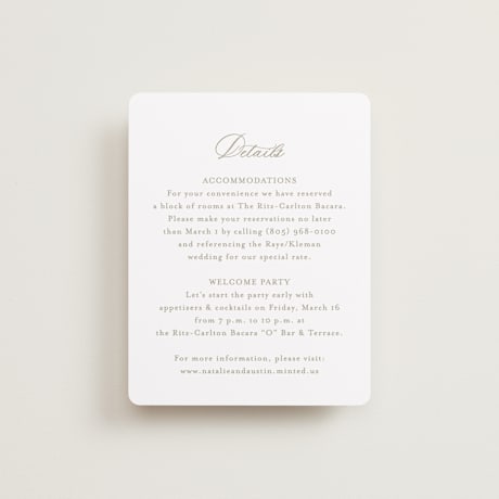 Direction Cards