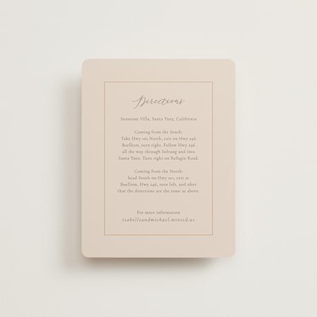Direction Cards