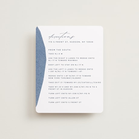 Direction Cards