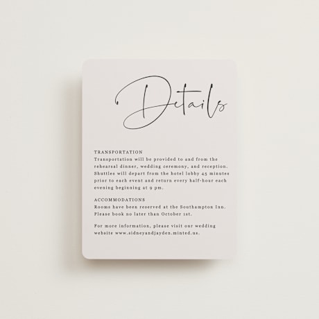 Direction Cards
