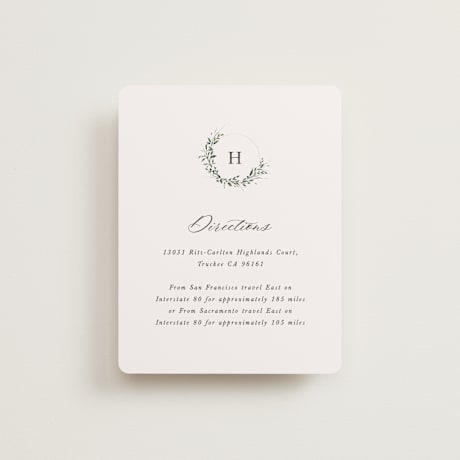 Direction Cards
