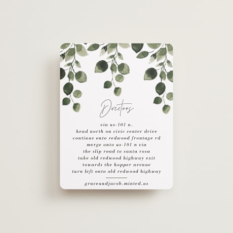 Direction Cards