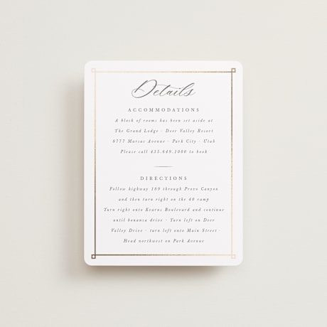 Direction Cards