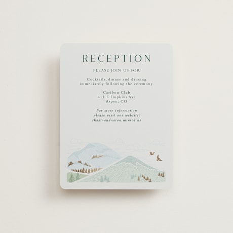Reception Cards