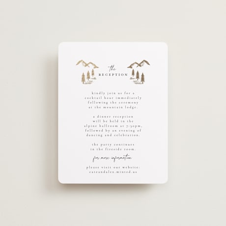 Reception Cards
