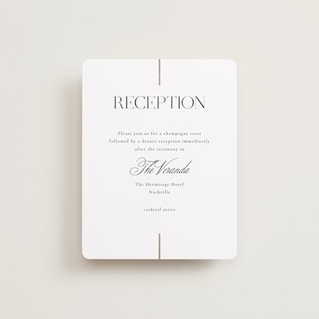 Reception Cards