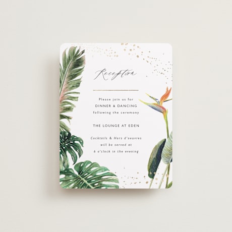 Reception Cards
