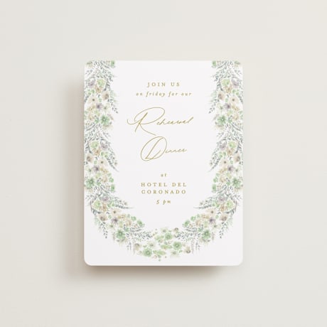 Rehearsal Dinner Cards