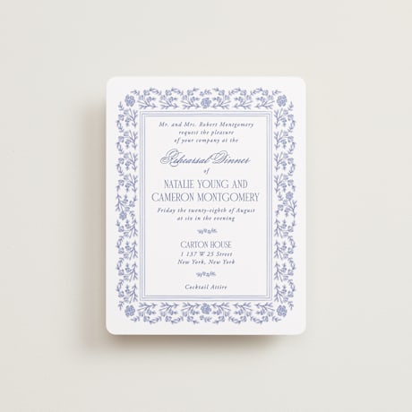 Rehearsal Dinner Cards