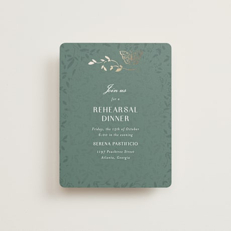 Rehearsal Dinner Cards