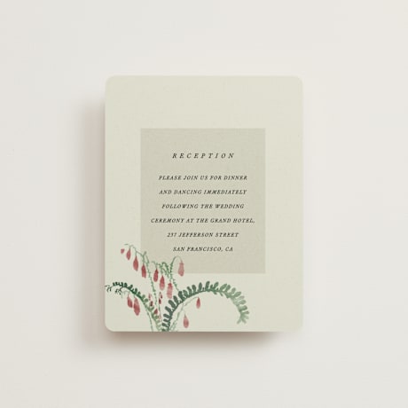 Reception Cards