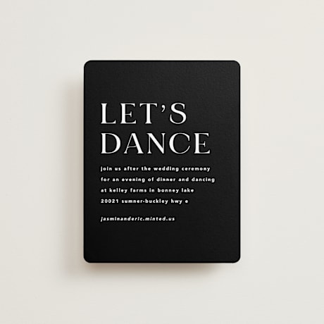 Reception Cards