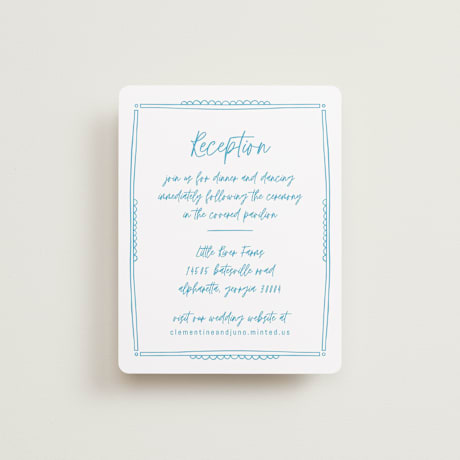 Reception Cards