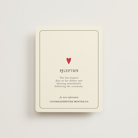 Reception Cards