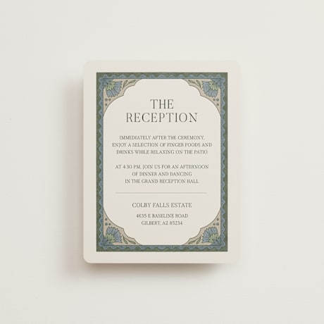 Reception Cards