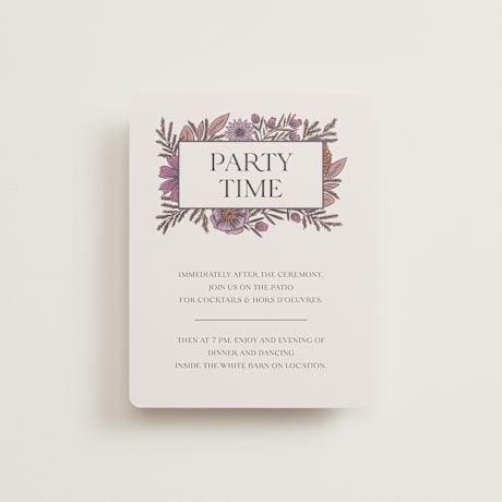 Reception Cards