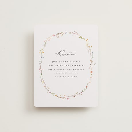 Reception Cards