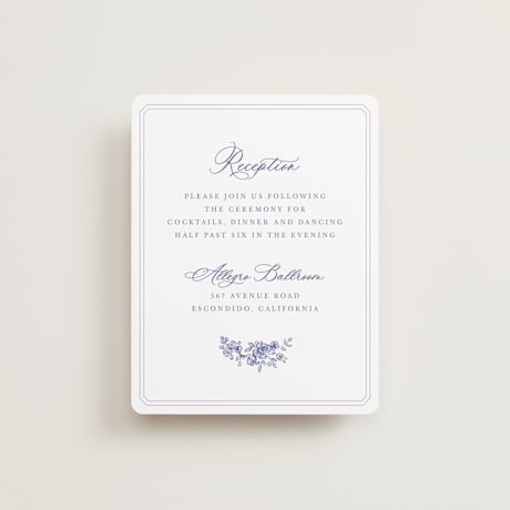 Reception Cards