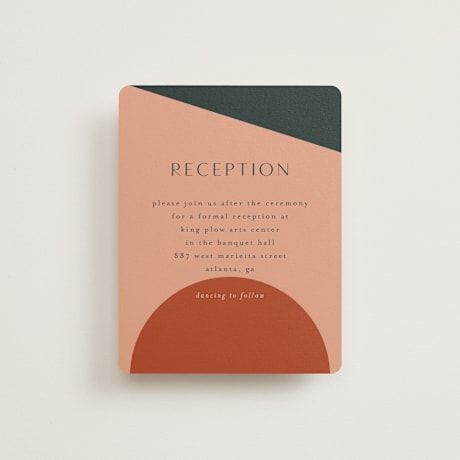 Reception Cards