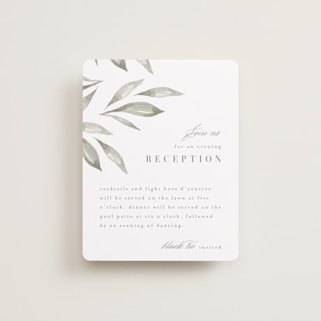 Reception Cards