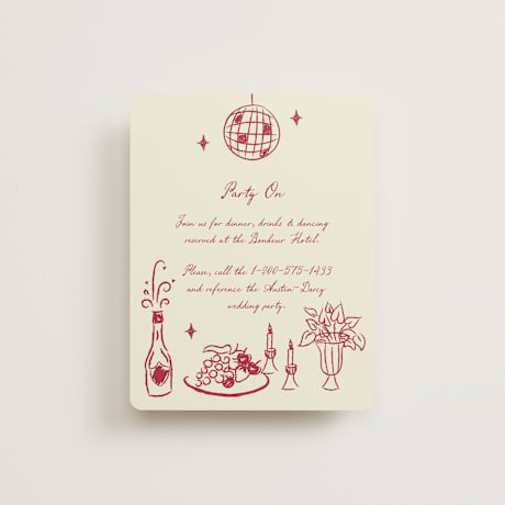 Reception Cards