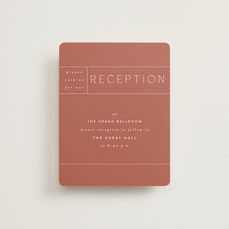 Reception Cards