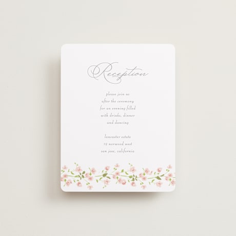 Reception Cards