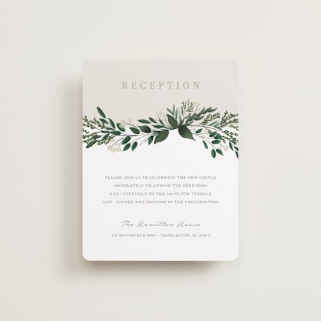 Reception Cards